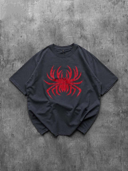 Brand New Day Spider Printed Dropshoulder ;