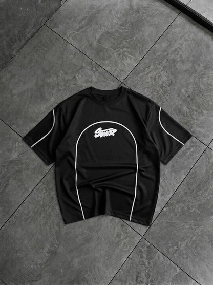 STWD embossed Printed Dropshoulder
