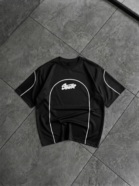 STWD embossed Printed Dropshoulder
