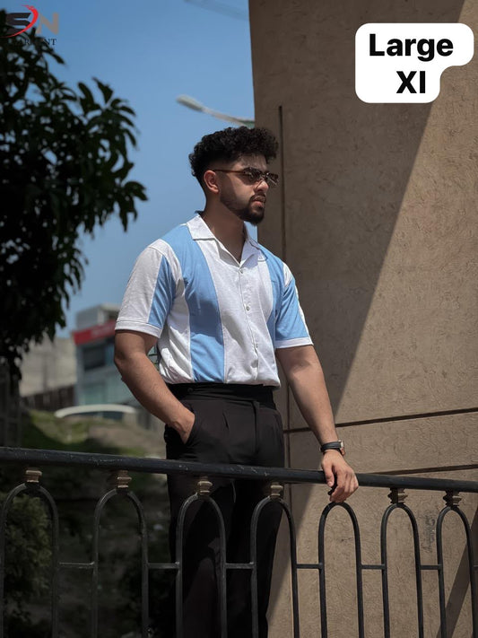 Mix Design  Button Shirt
