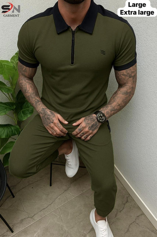 panel style  Track suit