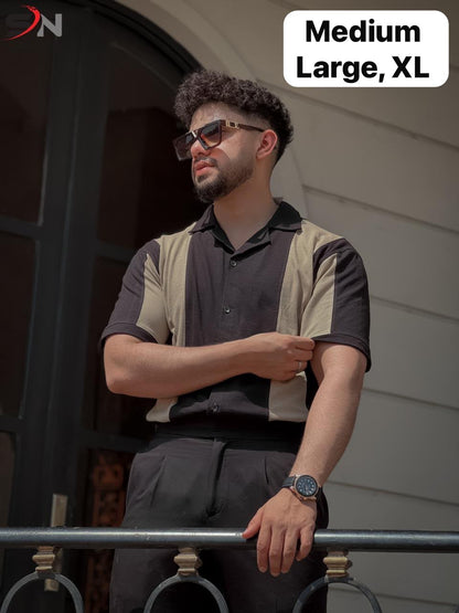 Mix Design  Button Shirt