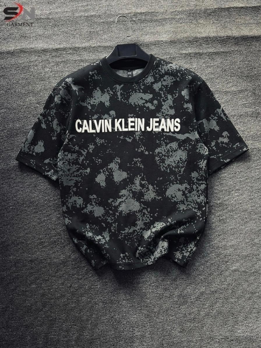 Calvin Klein jeans printed Droshoulder