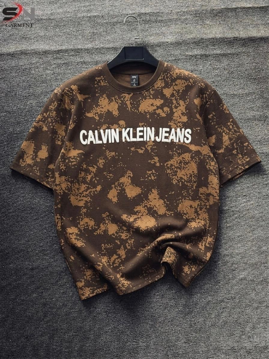 Calvin Klein jeans printed Droshoulder