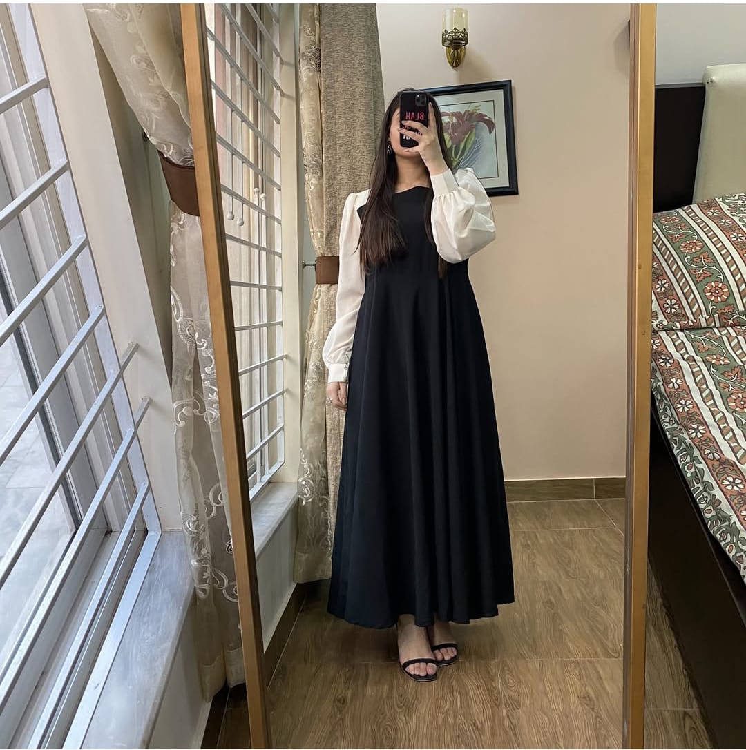 BLACK ELEGANT  FROCK